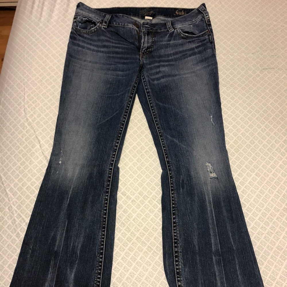 Silver size 14 Bootcut